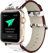 watchbands-shop.nl bandje - Apple Watch Series 1/2/3/4 (42&44mm) - GrijsWit