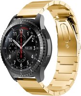watchbands-shop.nl Bracelet en acier inoxydable - Samsung Galaxy Watch (46mm) / Gear S3 - Or