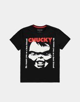 Child's Play Heren Tshirt -M- Chucky - Best Friend Zwart
