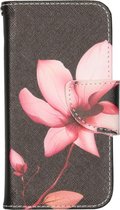 Design Softcase Booktype iPhone 12 Mini hoesje - Bloemen
