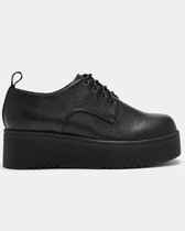 Koi Footwear Ramit PU Platform Creepers Zwart