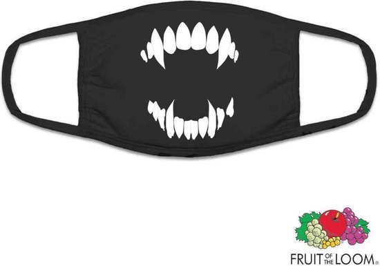 Masker Dracula Teeth Zwart