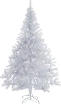Casaria Kerstboom PVC - Metalen Voet - 180 cm Wit