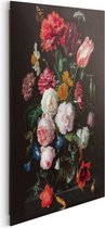 Schilderij De Heem Stilleven met bloemen 50x40 cm