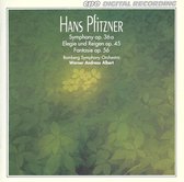 Pfitztner: Symphony op 36a, etc / Albert, Bamberg SO