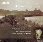Britten the performer 6 - Schumann, Faure, et al / Pears