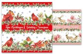 Kaarten - Kerst - Janneke Brinkman - Herten/vogels - 2 motieven - 10 st. Kaarten - Kerst - Janneke Brinkman - Herten/vogels - 2 motieven - 10 st.