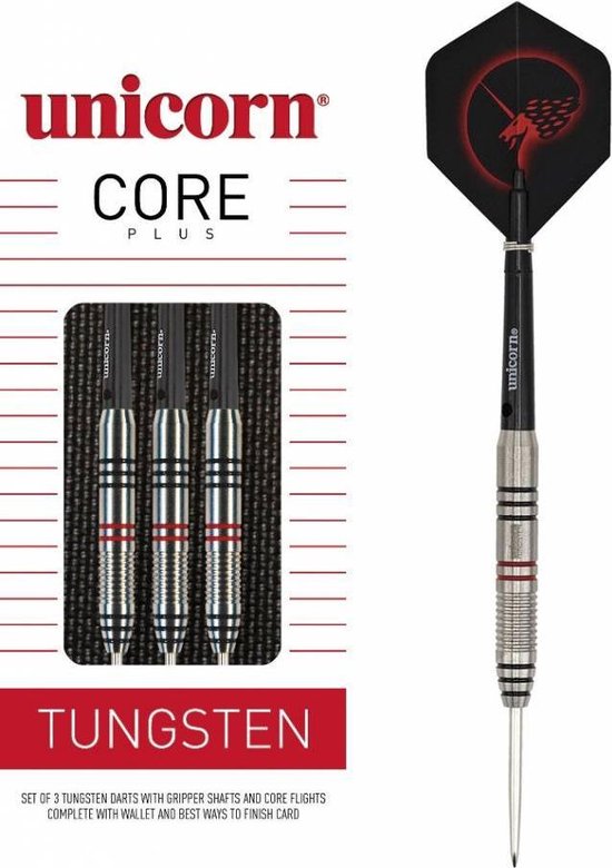 Unicorn Core Plus Tungsten 70% - Dartpijlen 25 Gram van Unicorn — afbeelding 5