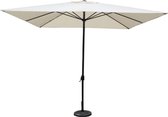 Bestgarden Parasol Aluminium - Tuinmeubelen - 3x3 m Ecru