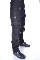 Chemical Black Wijde broek -36/34 inch- URBAN Zwart