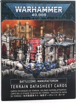 Battlezone Manufactorum:  Terrain Datasheet Cards