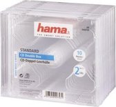 Hama CD Dubbel Box Transpirant 10 Pak