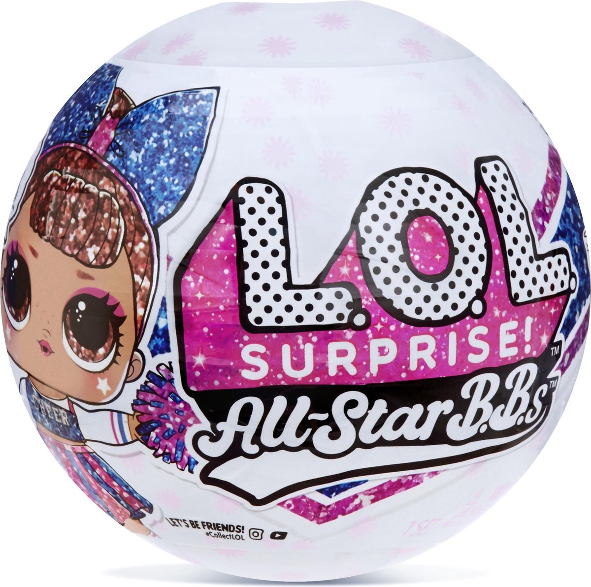 L.O.L. Surprise! Bal AllStar B.B.s Serie 1 Honkbal - Minipop - L.O.L. Surprise!