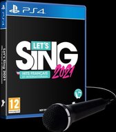 Let's Sing 2021 Version Française + 1 Microphone - PS4