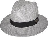 Chapeau Panama Golf résistant aux UV UPF50 + - Mesdames & Messieurs - Taille: 61cm - Couleur: Grijs clair