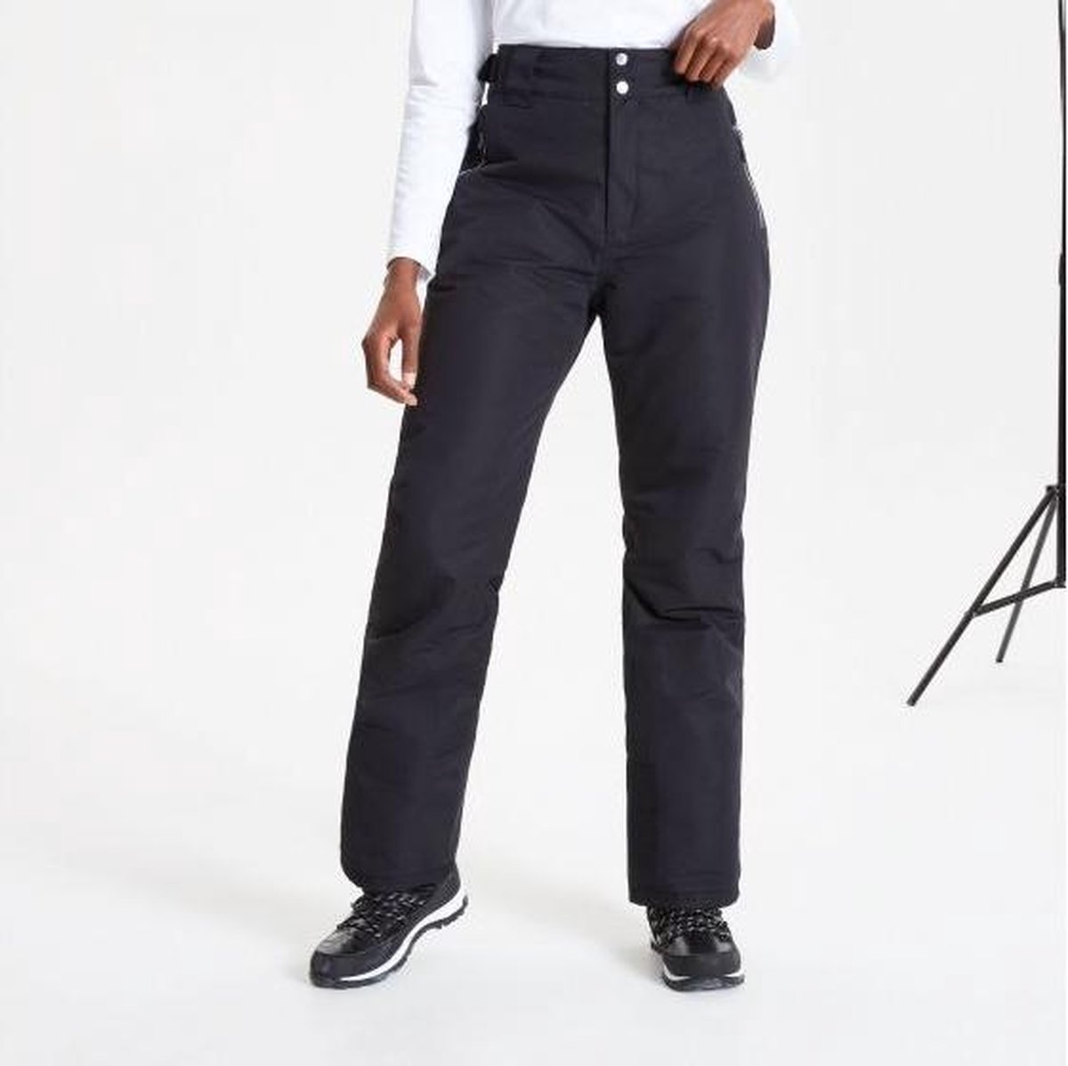 Dare2B Effused II waterdichte skibroek voor dames ademende Outdoorbroek Zwart
