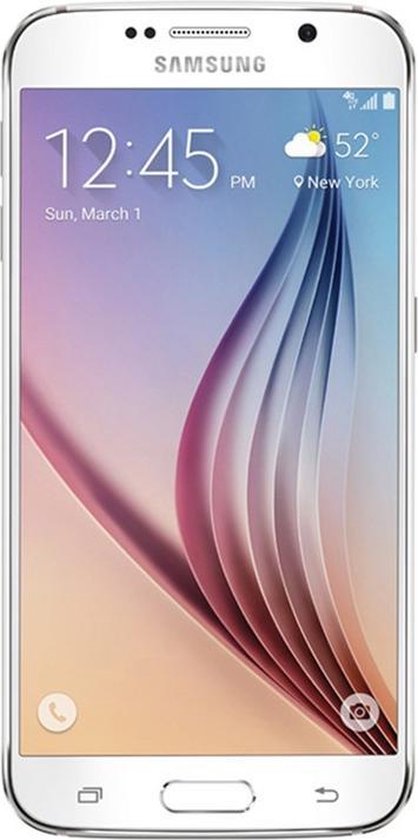 Rekwisieten breuk Poëzie Samsung Galaxy S6 - 32GB - Wit | bol.com