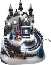 Dickensville Kerstdorp op Noordpool met LED