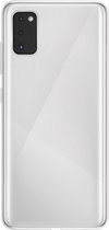 XQISIT Flex Backcover Hoesje - Geschikt voor Samsung Galaxy A41 - Gsm case - Transparant