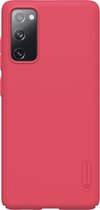 Nillkin - Samsung Galaxy S20 FE Hoesje - Super Frosted Shield - Back Cover - Rood