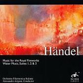 Handel: Water Music Suites Nos. 1-3; Music for the Royal Fireworks