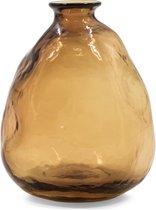 Glazen vaas roest - Kolony - 16,5x16,5x19,5cm - decoratie