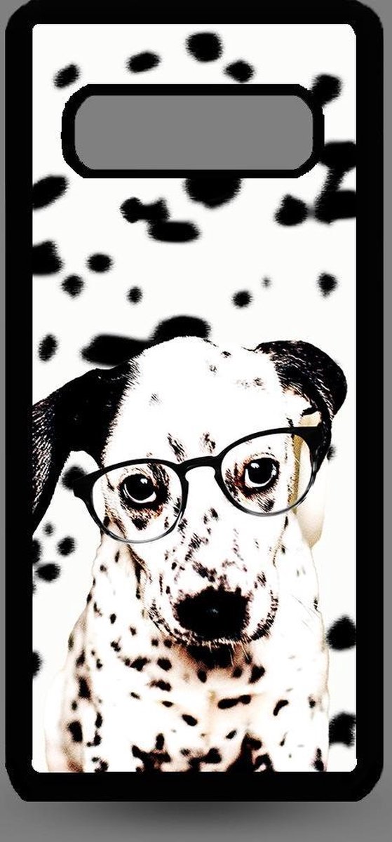 Samsung S10+ Dalmatier pup met bril