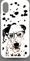 iPhone X en Xs - Dalmatier pup met bril