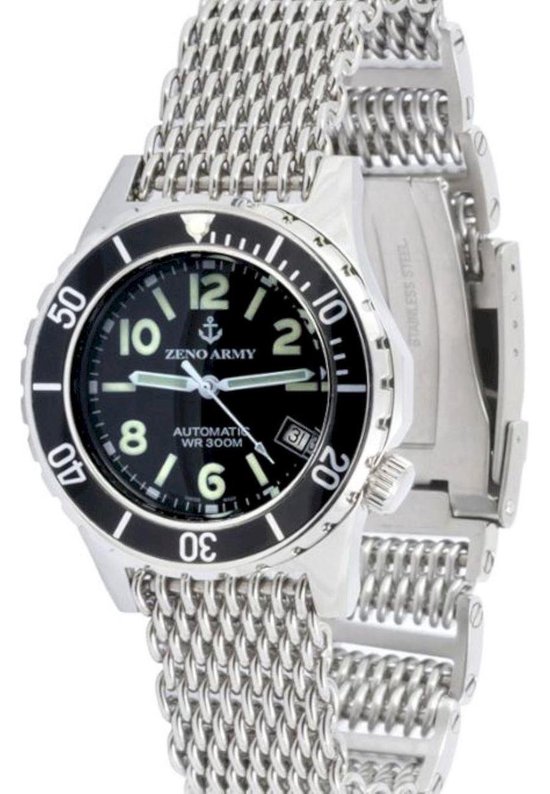 Zeno-horloge - Polshorloge - Heren - Army Diver - 485N-a1MM