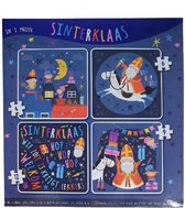 Puzzel - Sinterklaas - 4 Puzzels - 4, 6, 9 & 12st.