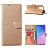 Samsung Galaxy S20FE - Bookcase Goud - portemonee hoesje