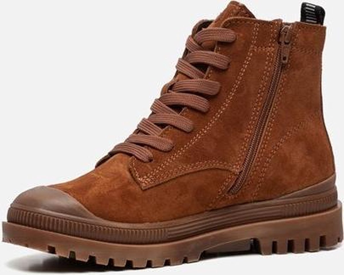 Tamaris Veterboots cognac - Maat 40 | bol.com