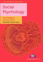 Critical Thinking in Psychology Series - Social Psychology