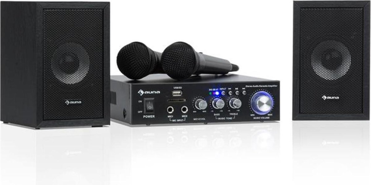 Karaoke Star 1 karaoke set, 2 x 50W max. , Bluetooth / USB