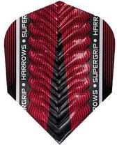 Harrows Supergrip X Red - Dart Flights