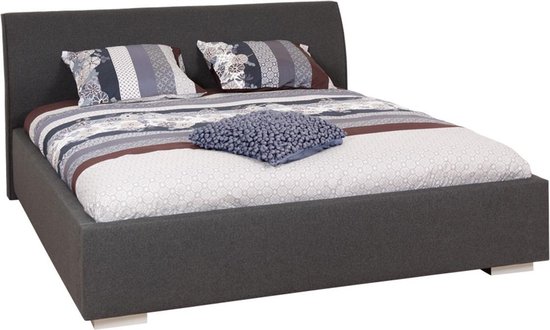 Beter Bed Cosmos Bedframe Stof 160x200 cm Antraciet bol