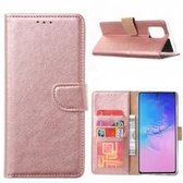 Xssive Hoesje voor Samsung Galaxy S20FE - Book Case - Rose Goud