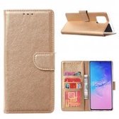 Xssive Hoesje voor Samsung Galaxy S20FE - Book Case - Goud