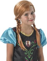 "Anna Frozen ™ pruik voor meisjes - Verkleedpruik - One size"