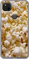 Google Pixel 4a Hoesje Transparant TPU Case - Popcorn #ffffff