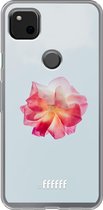 Google Pixel 4a Hoesje Transparant TPU Case - Rouge Floweret #ffffff