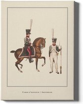 Garde d'honneur Amsterdam - Walljar - Wanddecoratie - Poster ingelijst