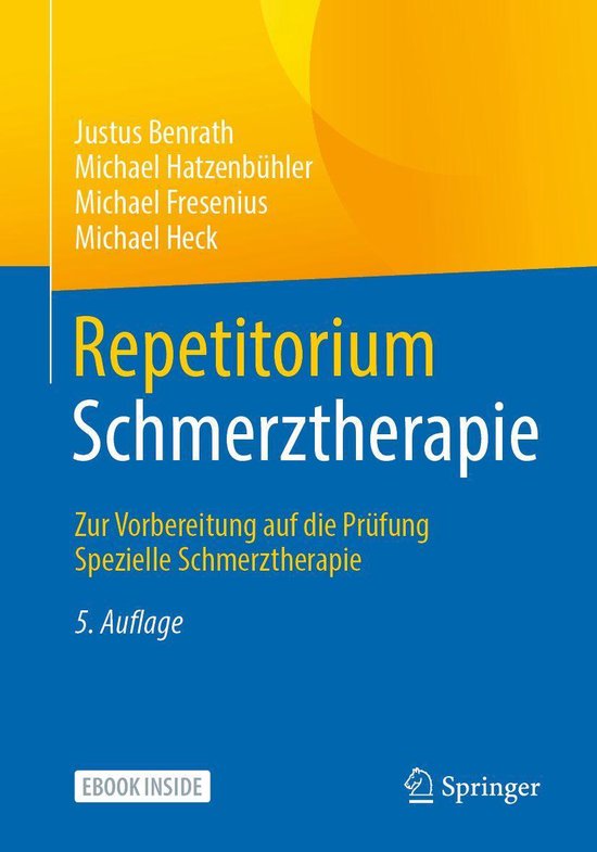 Medicine (German Language) - Repetitorium Schmerztherapie - cover
