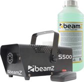 Rookmachine - BeamZ S500 rookmachine 500W met ruim 1L rookvloeistof