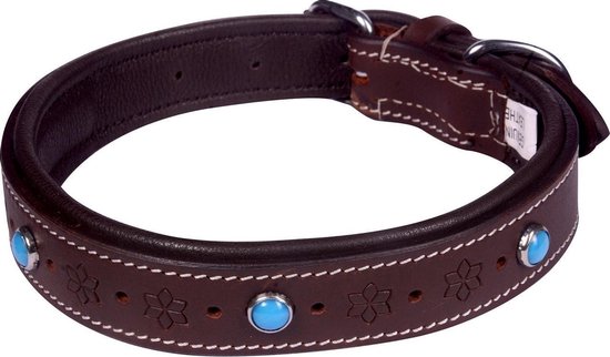 Hunter Diamond Elk Petit Hundehalsband für kleine Hunde, Leder, Elchleder, weich, Strasssteine Hunter Diamond Elk Petit Hundehalsband für kleine Hunde, Leder, Elchleder, weich, Strasssteine