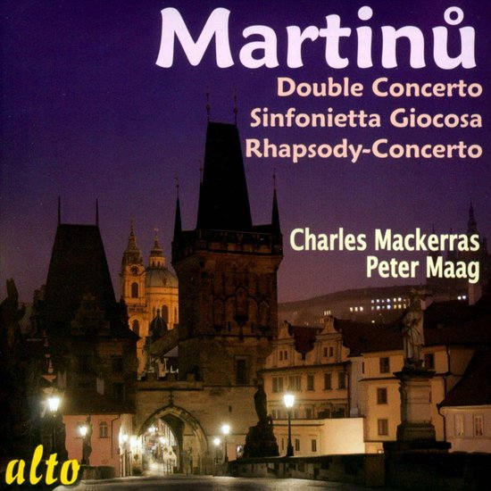 Martinu Double Concerto / Sinfonia Giocosa / Viola Concerto