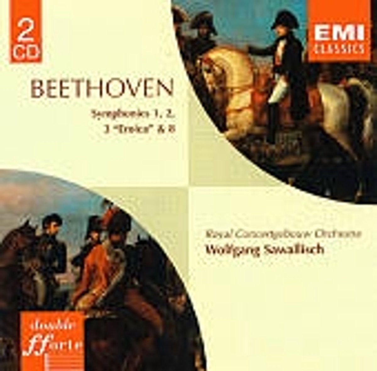 Beethoven: Symphonies no 1, 2, 3 & 8 / Sawallisch, et al