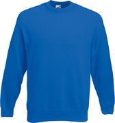 Fruit Of The Loom Unisex Premium 70/30 set-in sweater (Royaal Blauw)