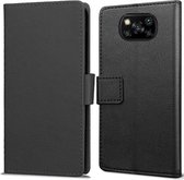 Cazy Xiaomi Poco X3 hoesje - Book Wallet Case - zwart