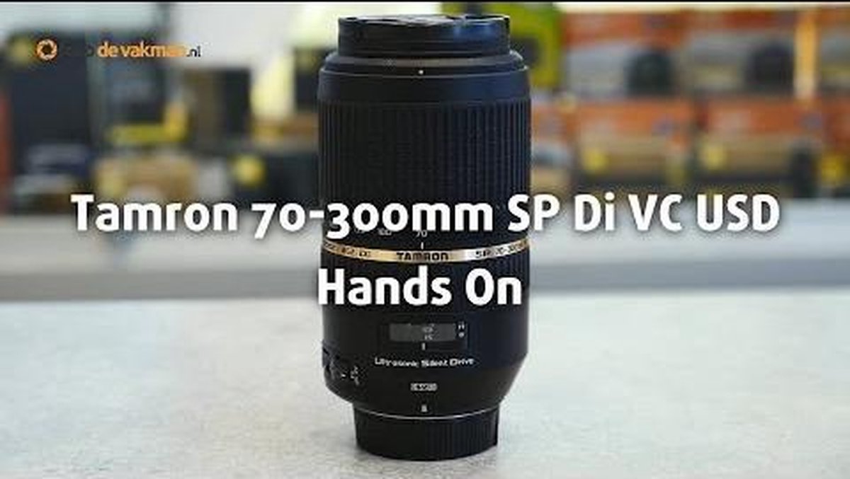 Tamron SP AF 70-300mm - F4-5.6 Di VC USD Lens - Voor Canon | bol